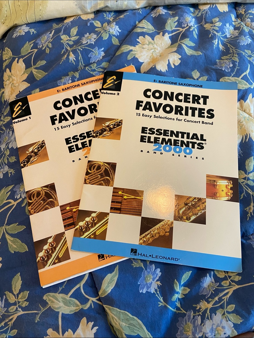 Baritone saxophone concert band books
